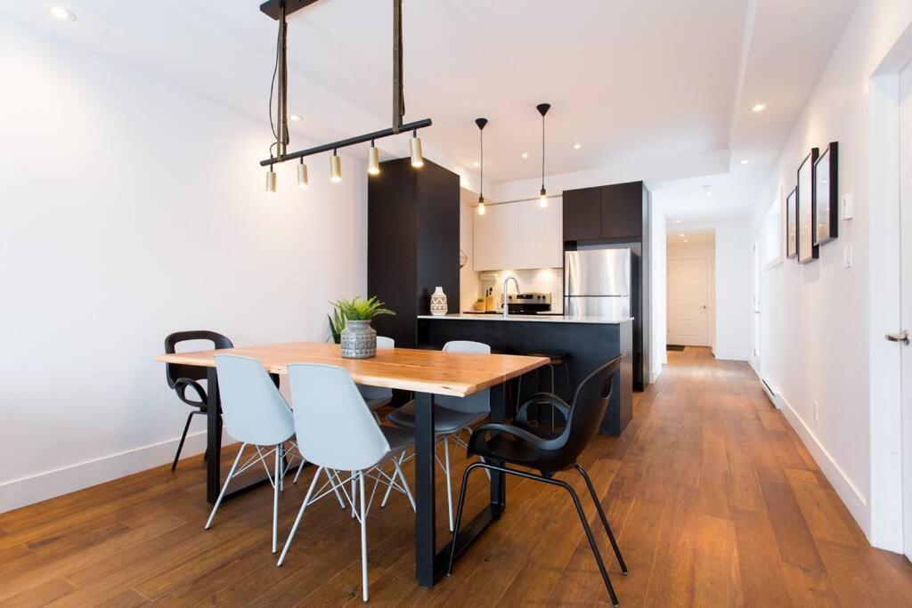 Sleek Condo In The Heart Of Little Italy By Den Stays Montréal Exterior foto